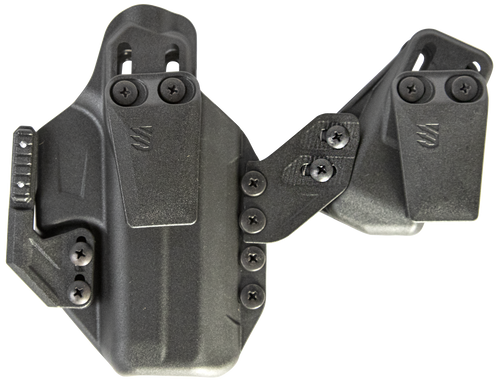 BLACKHAWK! Stache Premium Kit IWB Holster Ambidextrous 1911 Commander Polymer Black