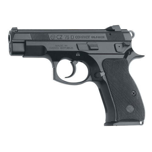 CZ-USA 75 PCR 9mm Luger Pistol 3.75" Barrel 15+1 Round Black