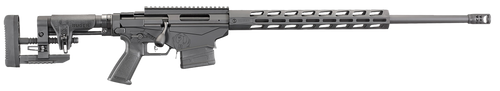 Ruger 18048 Precision Bolt Action Rifle 6.5 Creedmoor 20" Black Threaded Barrel Black Stock