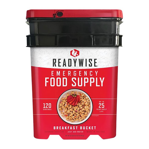 ReadyWise Breakfast Variety Freeze Dried Food 120 Serving ReadyWise Breakfast Variety Freeze Dried Food 120 Serving