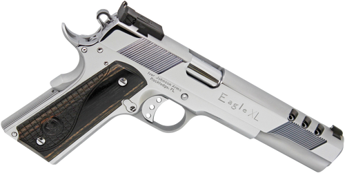 Iver Johnson Eagle XL 45 ACP Pistol 6" Ported Barrel 8+1 Round High Polished Bright Chrome
