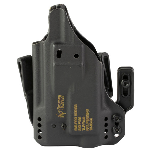 Mission First Tactical Pro Series IWB Holster Ambidextrous Sig Sauer P365 with Streamlight TLR-7 Kydex Black - Image 1