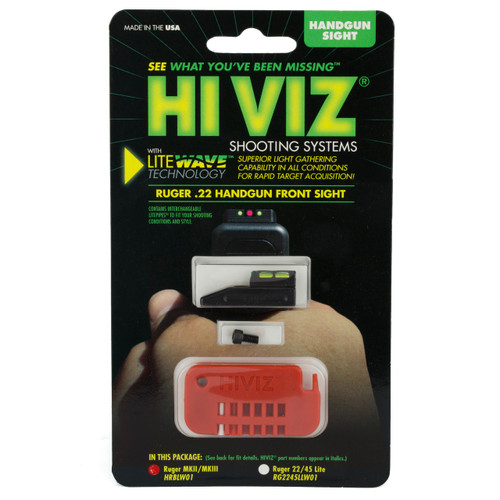 Hi-Viz LiteWave Front Sight Ruger MK I II III IV