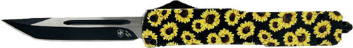 Templar Knife Sunflower OTF Knife 3.1" Black Tanto Blade