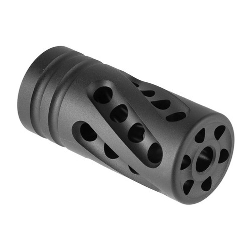 Tactical Solutions X-Ring Compensator 22 Long Rifle 1/2x28 Threaded Black