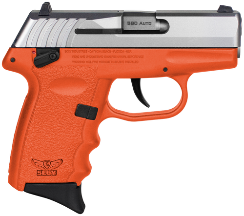 SCCY Industries CPX-4TTOR 380 ACP Pistol 2.96" Barrel 10+1 Round Orange