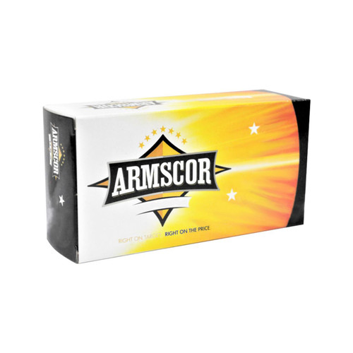 Armscor 9mm Luger Ammunition 124 Grain Jacketed Hollow Point Box of 50