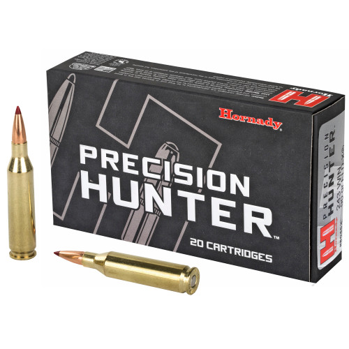 Hornady Precision Hunter Ammo .243 Win .243" 90gr ELD-X 20/Box