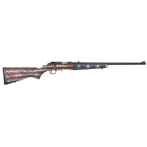 Ruger American Rimfire 22 WMR 22" 9-Round Rosewood Stock