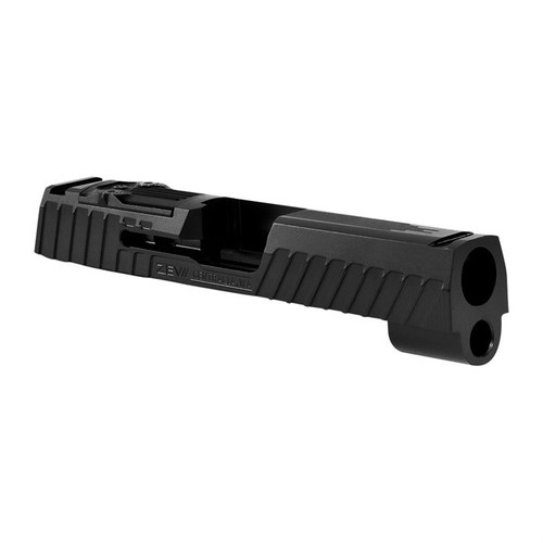Zev Technologies Z365XL Octane Stripped Slide with RMSC Cut Black DLC