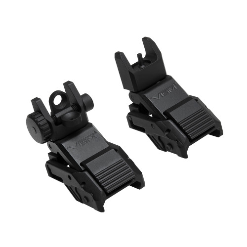 NcStar Vism Pro Series Flip-Up Sights AR-15 Black