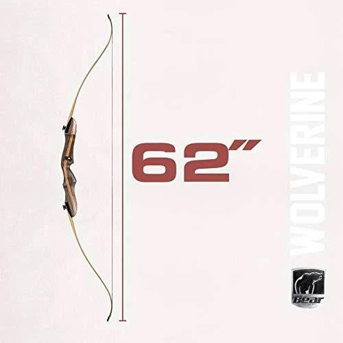 Bear Archery Wolverine Recurve Bow 29 lb Draw Weight Right Hand 62"