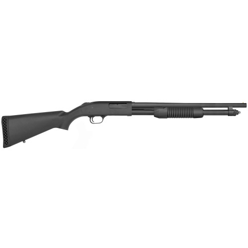 Mossberg 590 12 Gauge Shotgun 18.5"/20" Black Barrel Synthetic Stock