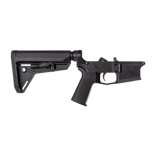 Aero Precision M4E1 Complete Lower Receiver with MOE SL Grip and SL Stock Black