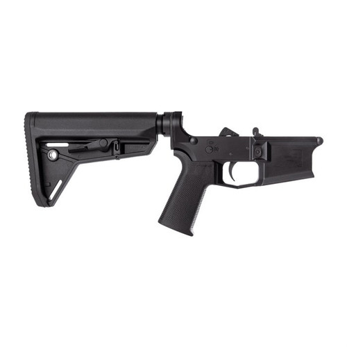 Aero Precision M4E1 Complete Lower Receiver with MOE SL Grip and SL Stock Black