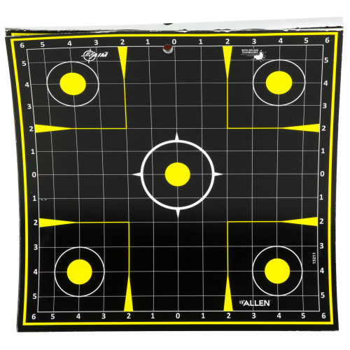 Allen EZ-Aim Splash Target 12.5" Black and Yellow 30-Pack