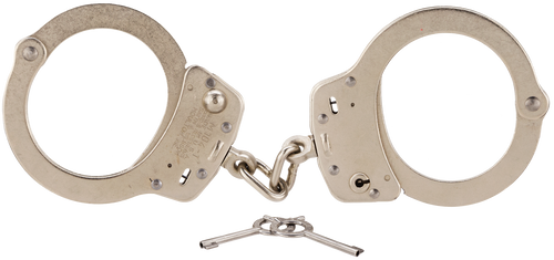 Smith & Wesson Model 104 Handcuffs Nickel Finish