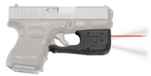 Crimson Trace Laserguard Pro 0172201 Weapon Light with Red Laser for Glock Subcompact Black