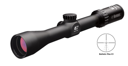 REFURBISHED Burris Fullfield II Rifle Scope - 2-7x35mm Ballistic Plex E1 Reticle Matte