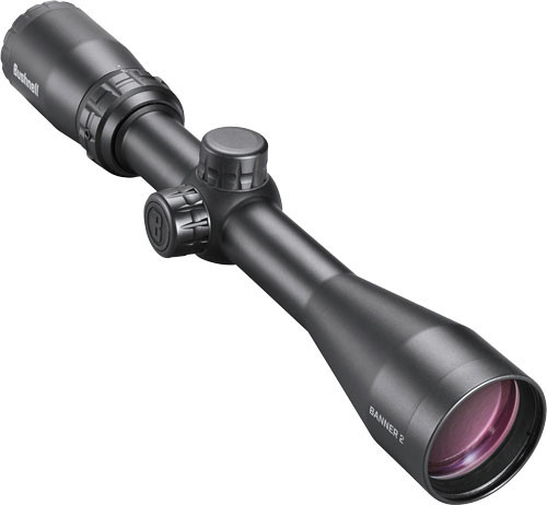 3-9X40 DOA W/RINGS BLACKBUSHNELL BANNER 2 SCOPE
