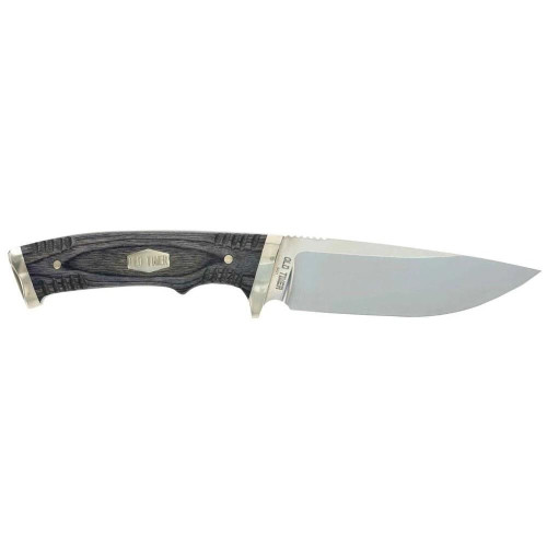 Battenfeld Knives Old Timer Heritage Fixed Blade Knife 5" D2 Steel Gray Laminate Wood Handle