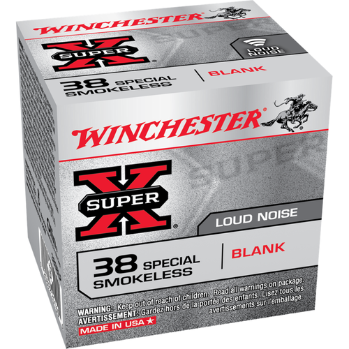 Winchester 38 Special Blank Ammo Box of 50