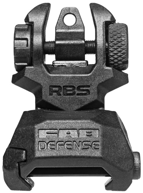 Fab Defense Rear Flip-Up Sight Black