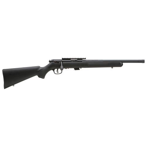 Savage Arms Mark II Bolt Action Rifle 21 Sharp 18" Black Threaded Barrel Black Frame Green Field Stock