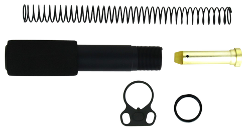 Tacfire AR-15 Pistol Buffer Tube Kit with Dual Loop End Plate