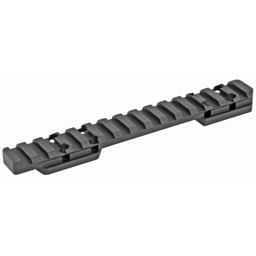 Talley 1-Piece Picatinny 20 MOA Elevated Scope Base Browning X-Bolt Short Action Matte Black - Image 1