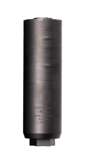 Q Jumbo Shrimp Rifle Suppressor 6.5 Creedmoor Titanium Gray Q Jumbo Shrimp Rifle Suppressor 6.5 Creedmoor Titanium Gray