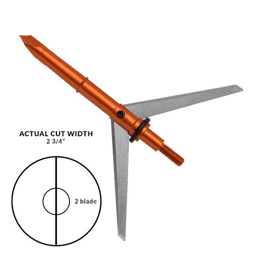 Rock Ridge Outdoors Super Freak Extreme 100 Grain 2-Blade Broadhead