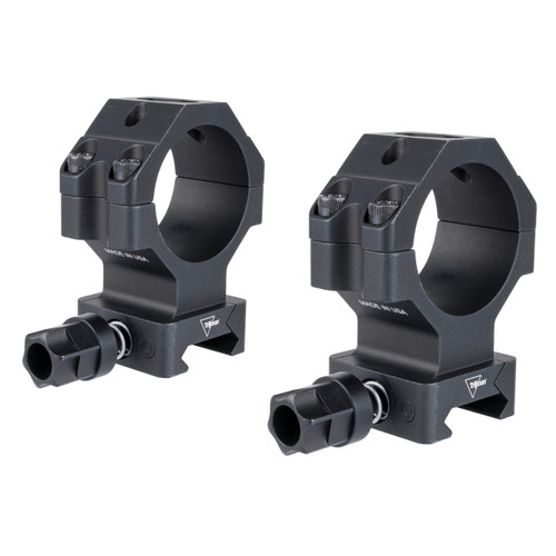 Trijicon 30mm Q-LOC Quick-Release Picatinny Scope Rings Extra High Matte Black