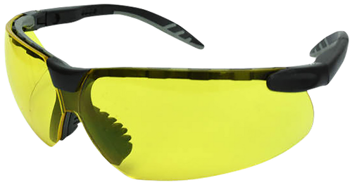 Radians CSB105-41CS Ballistic Glasses Amber Lens Black Frame