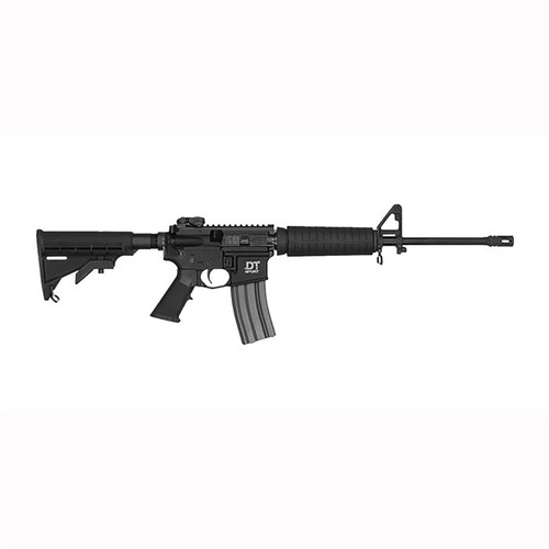 Del-Ton DT Sport Mod 2 Semi Automatic Rifle 5.56x45mm NATO 16" Black Threaded Barrel Anodized Black Frame Black Pistol Grip