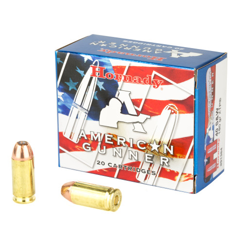 Hornady American Gunner 40 S&W Ammunition 180 Grain XTP 20 Rounds