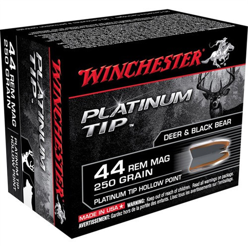 Winchester 44 Remington Magnum Ammo 250 Grain Hollow Point Box of 20