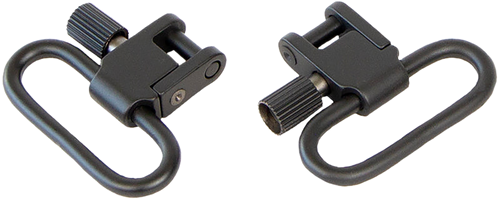 Bulldog Cases BD882 Deluxe Locking Swivel Set 1.25 Inch Black
