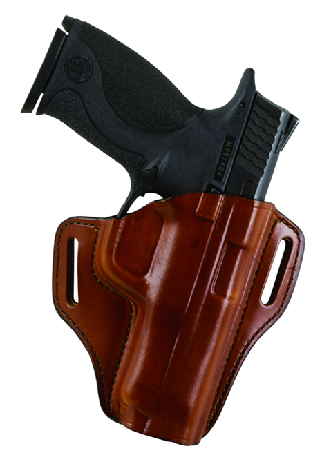 Bianchi 25017 Remedy OWB Holster Size 10 Tan Leather Left Hand