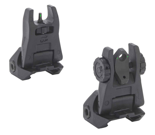 Meprolight Mepro FUBS Flip-Up Sights Aluminum Black 2 Dot