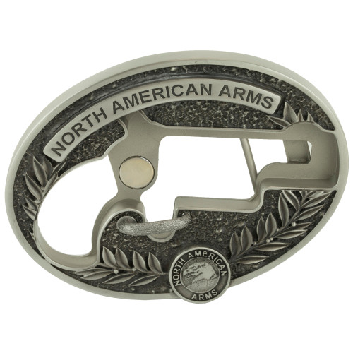 North American Arms Custom Oval Belt Buckle for Long Rifle - Image 1