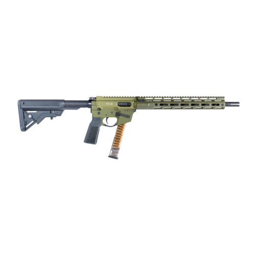Freedom Ordnance FX9 Elite Semi Automatic Rifle 9mm 14.5" OD Green