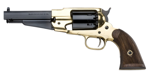 Pietta Model 1858 New Army Brass-Frame Sheriff .44-Caliber Black Powder Revolver 5.5-Inch Barrel