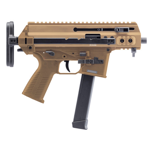 B&T APC9K SBR Semi Automatic Rifle 9mm 4.3" 30rd Coyote Gray