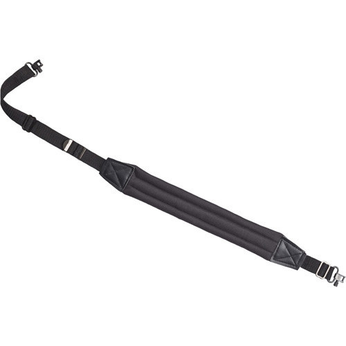 Bulldog Cases Rifle Sling with Swivels Deluxe Padded 1" Black