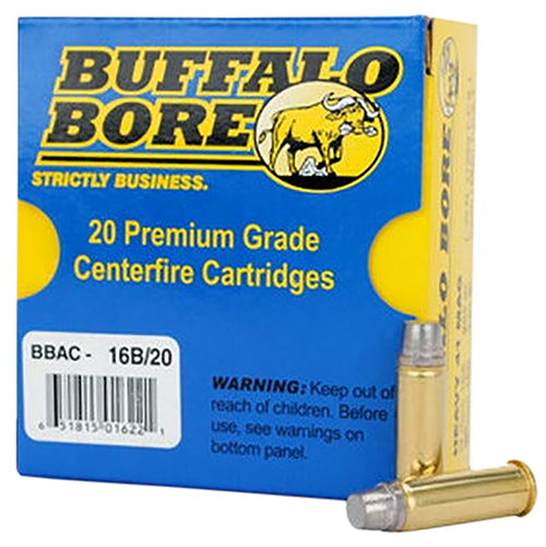 Buffalo Bore Outdoorsman 41 Remington Magnum Ammo 230 Grain Semi-Wadcutter Box of 20