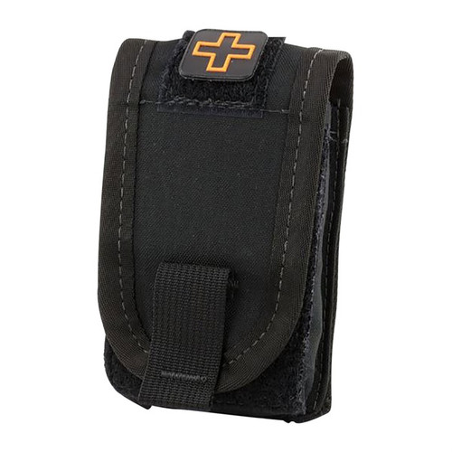 Eleven 10 Tourniquet Self-Aid Pouch with Belt Attachment Black Eleven 10 Tourniquet Self-Aid Pouch with Belt Attachment Black