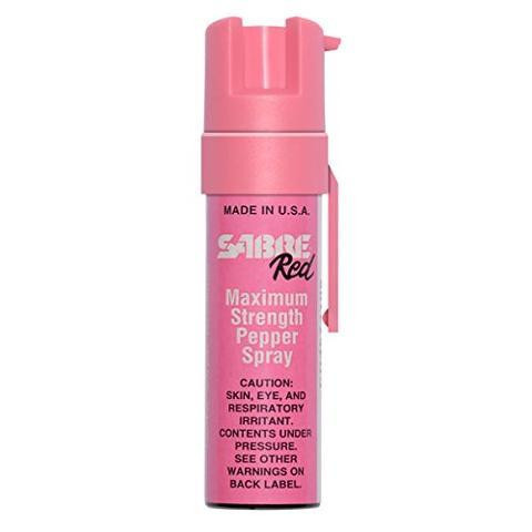 Security Equipment Corporation Sabre Red Pepper Spray Pink
