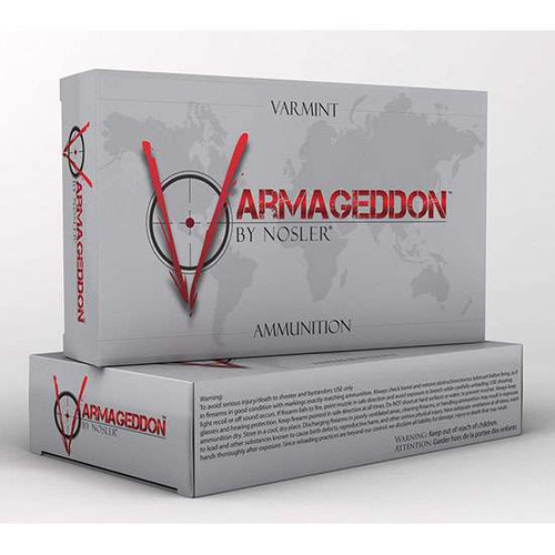 Nosler Varmageddon .17 Remington Ammo 20 Grain FBHP Box of 20