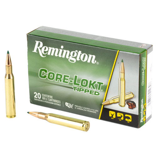 Remington Core-Lokt Tipped 270 Winchester Ammo 130 Grain Polymer Tip Box of 20 - Image 1